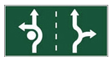 roundabout rules -signage