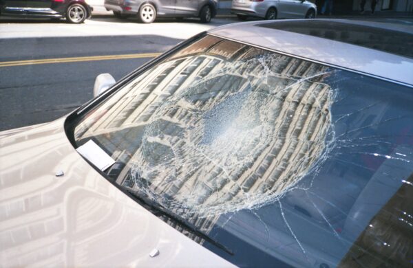 a broken window causing you to wonder if collision is the only insurance you need