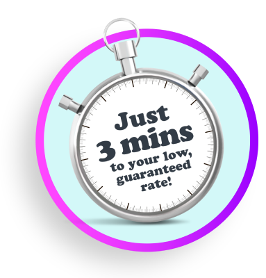 a stop watch that tells you "it is just 3 minutes to your low guaranteed quote!"
